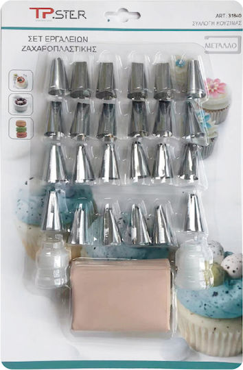 Tpster Set Pungi De Patiserie 31840