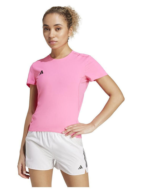 Adizero Essentials Γυναικείο T-shirt Ροζ