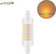 Universo Illuminazione Bec LED 8W 78mm pentru Soclu R7S Alb cald 880lm