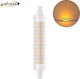 Universo Illuminazione Bec LED 12W 118mm pentru Soclu R7S Alb cald 1320lm
