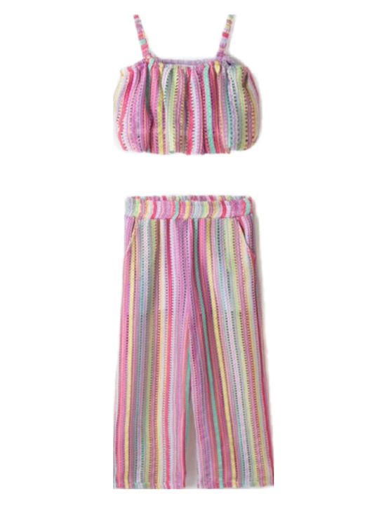 Set pentru copii cu pantaloni Vară 2buc Multicolor
