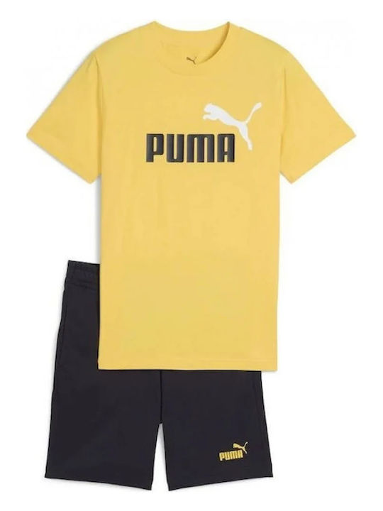 PUMA Kids Set with Yellow Shorts 2 Pieces