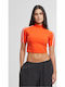 Damen T-Shirt Signal Red