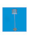 Oxygen Light Blue Подова Лампа В170см. с Цокъл за Крушка E27 Син