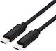 Καλώδιο Roline Usb4 Gen2x2 C-c M M 100w 2 M Ταχύτητα Έως 20 Gbit S