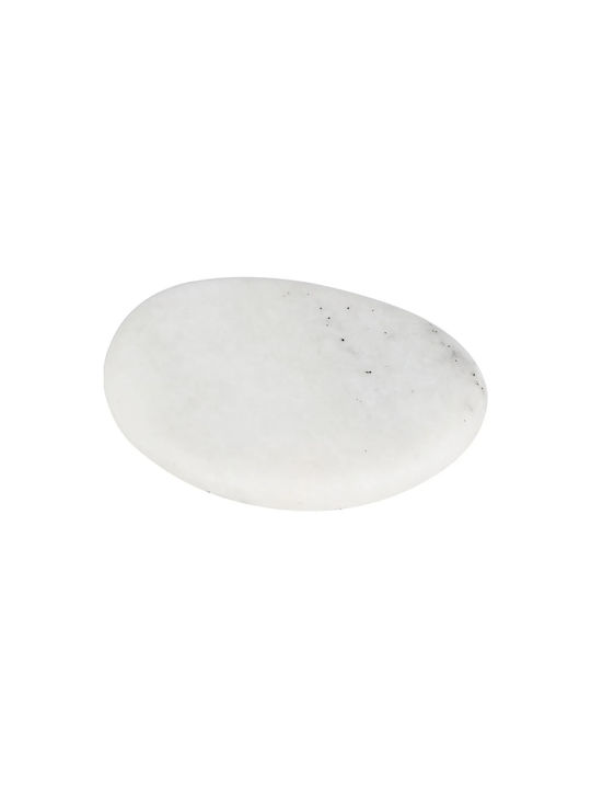 Suporturi pentru pahare din piatra Alb 12.5x9.5cm 1buc