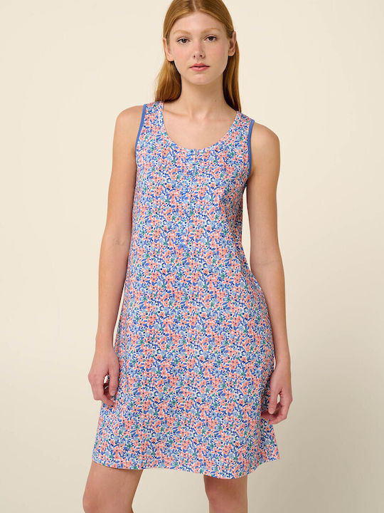 Vamp Sommer Damen Nachthemd Salmon