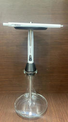 Koress Hookah Ναργιλές Μονός White 50cm