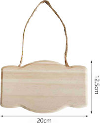 Semn din lemn Tpster 20*12.5*1cm 32234