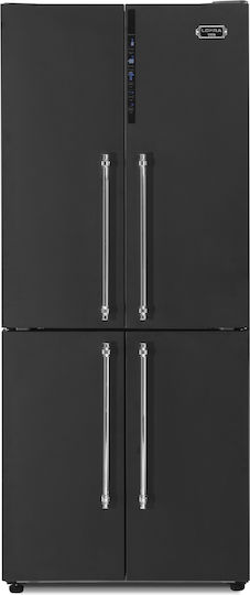 Lofra Ψυγείο Ντουλάπα 488lt NoFrost Υ179.3xΠ83.3xΒ74εκ. Μαύρο GFRNM817
