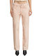 Low Waist Women's Jean Pants in Straight Leg Style Peach D26163 D300 H153
