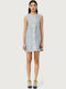 Sommer Mini Damenkleid Hellblau