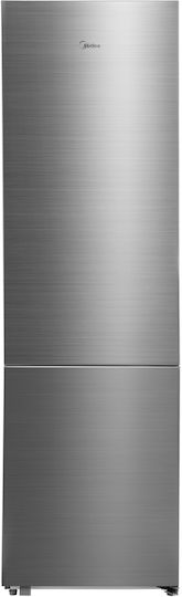 Midea Fridge-Freezer 443lt Total NoFrost H201xW59.5xD67cm Inox MDRB600MME46