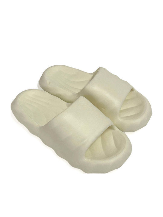 Ustyle Slides În Culoare Albă