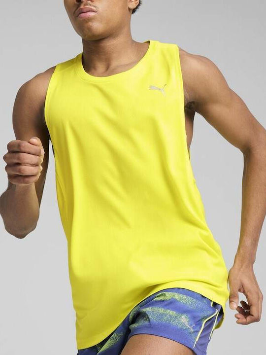 PUMA Run Velocity Αθλητικό T-shirt Κίτρινο