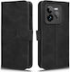 Skin Back Cover Leather Magnetic Black (Realme GT 7 Pro)