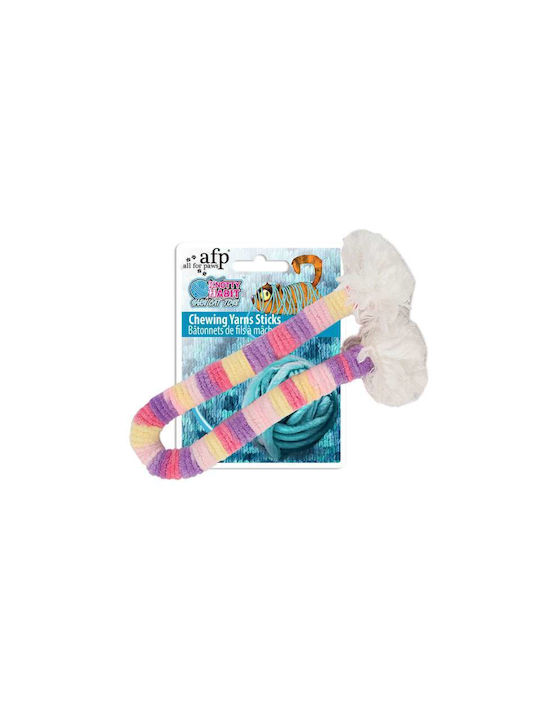 Afp Cat Toy Knotty Chewing Yarns Stick 40cm