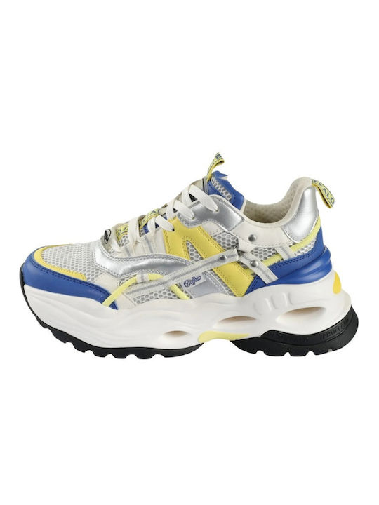 Buffalo Chunky Sneakers Yellow