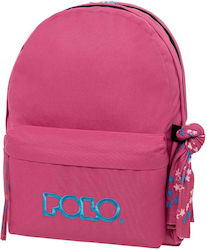 Polo Original Double Scarf Πλάτης Fuchia Cyan