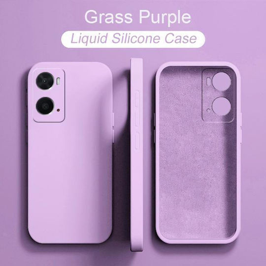 Back Cover Silicone Purple (Oppo Find X5 Lite)