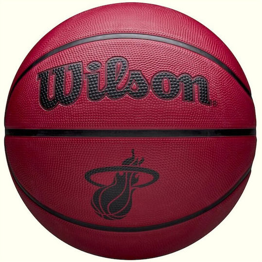 Wilson Team Tribute Solid Miami Heat Μπάλα Μπάσκετ