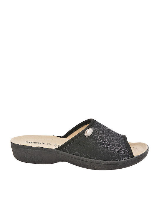 Flache Sandalen für Damen Anatomisch in Schwarz Farbe