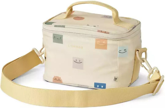 Liewood School Insulated Kids' Lunch Handbag 3.5 Litre Beige 15x13.5x20cm