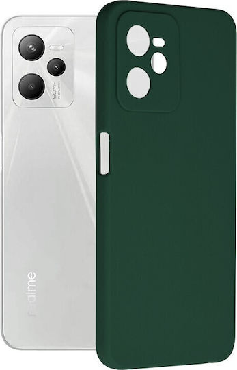 Real Me Umschlag Rückseite Silikon Dark Green (Realme Narzo 50 5G)