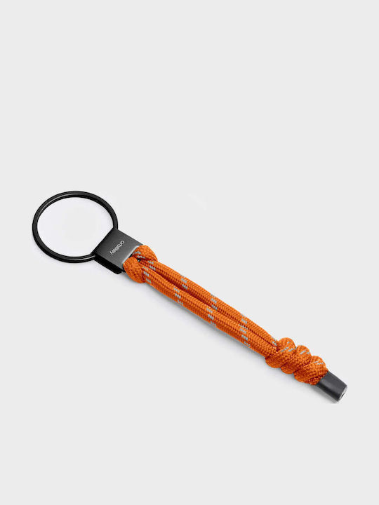 Orbitkey Urban Loop Keychain Tangerine