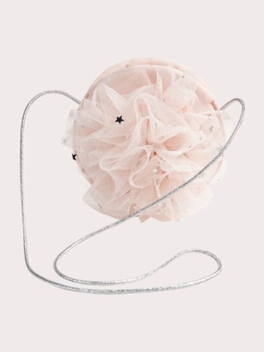 Dpam Pink Tulle Flower Geantă pentru Copii Roz