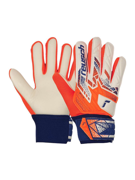 Reusch Attrakt Starter Solid Kids Goalkeeper Gloves Multicolour