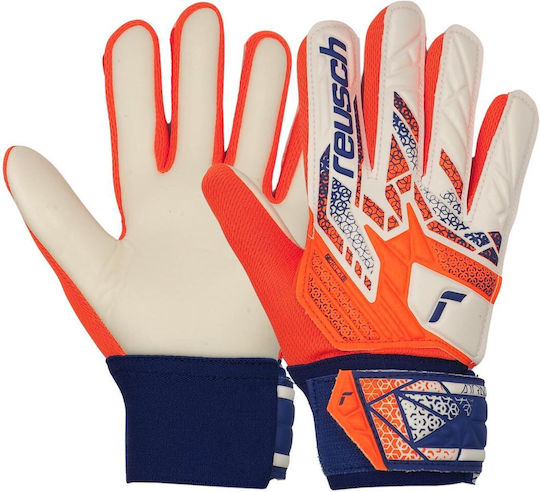 Reusch Attrakt Starter Solid Kids Goalkeeper Gloves Multicolour