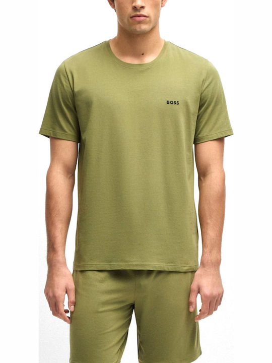 Boss T-shirt Χακί