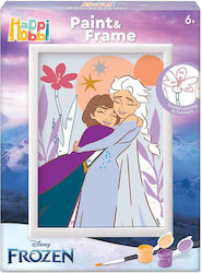 Happihobbi Malen & Rahmen Malen nach Zahlen Disney Frozen 1038-41034