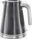 Russell Hobbs Geo Steel Reisekessel 1.7Es 2400W Grau