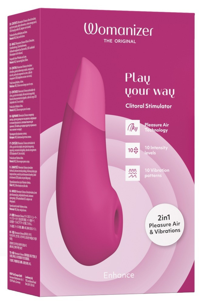 Klitoris-Vulva-Pulsator Vibrator Rosa