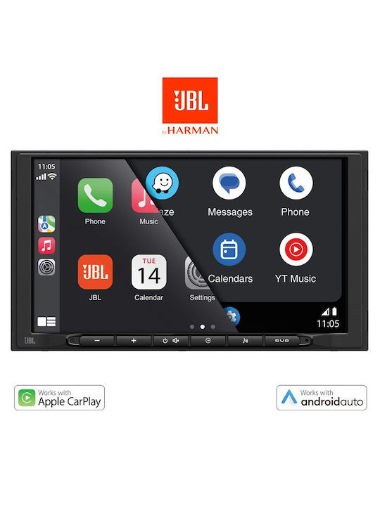 JBL Ηχοσύστημα Αυτοκινήτου 2DIN (Bluetooth/USB) με Οθόνη Αφής 7"