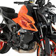 Puig Motorcycle Spoilers for KTM DUKE Black 1pcs