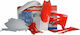 Polisport Σετ Πλαστικά Μοτοσυκλέτας για Honda CRF 250 Κόκκινο