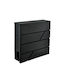 Malatec Външна Пощенска Кутия Inox в Сив Цвят 37x37x10см