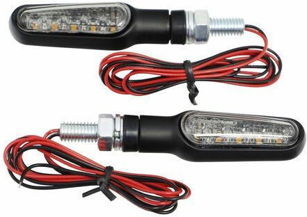 Pereche de Semnalizatoare LED Daytona Față-Spate 81043 Lentilă Clară 2 buc