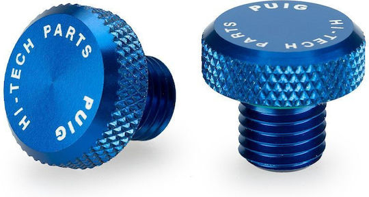 Капачки за огледални отвори сини M10 X 1.25 21808a Puig