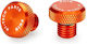 Ταπες Καθρεφτων Mirror Hole Screw Plug Orange Μ10 X 1.25 21808t Puig