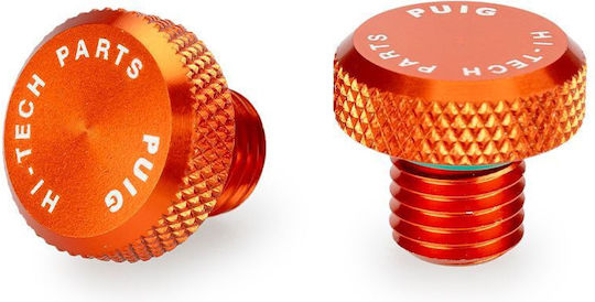 Ταπες Καθρεφτων Mirror Hole Screw Plug Orange Μ10 X 1.25 21808t Puig