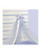 Baby Oliver Κουνουπιέρα Δωματίου από Τούλι Μπλε 180x500εκ.