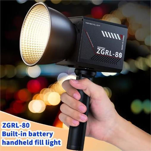 LED видео осветление за фотография и видео COB двуцветно Zgrl 80