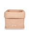 Nobodinoz Wabi Sabi Decorative Basket Fabric Pink