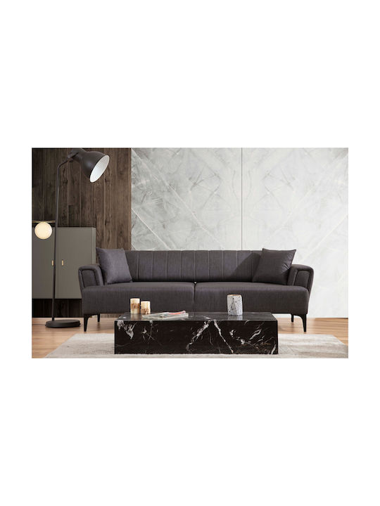 Hamlet Dreisitzer Sofa Sofa Dark Grey 230x95x77cm