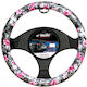 Simoni Racing Car Steering Wheel Cover Flowers Synthetic Multicolour
