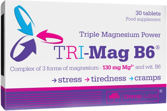 Olimp Sport Nutrition Tri Mag B6 30 табове